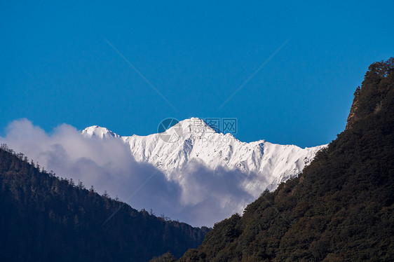 西藏雪山图片