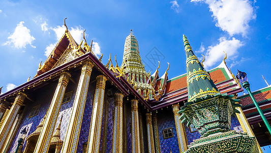 泰国曼谷大皇宫景点背景图片