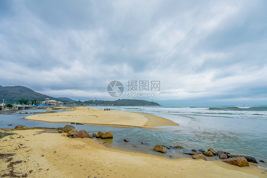 海南日月湾风光图片