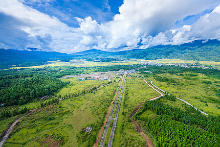 云南腾冲火山公园背景图片