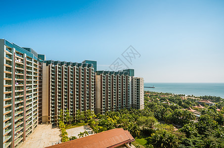 海南三亚度假酒店背景图片