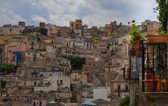 意大利西西里岛古城风光图片