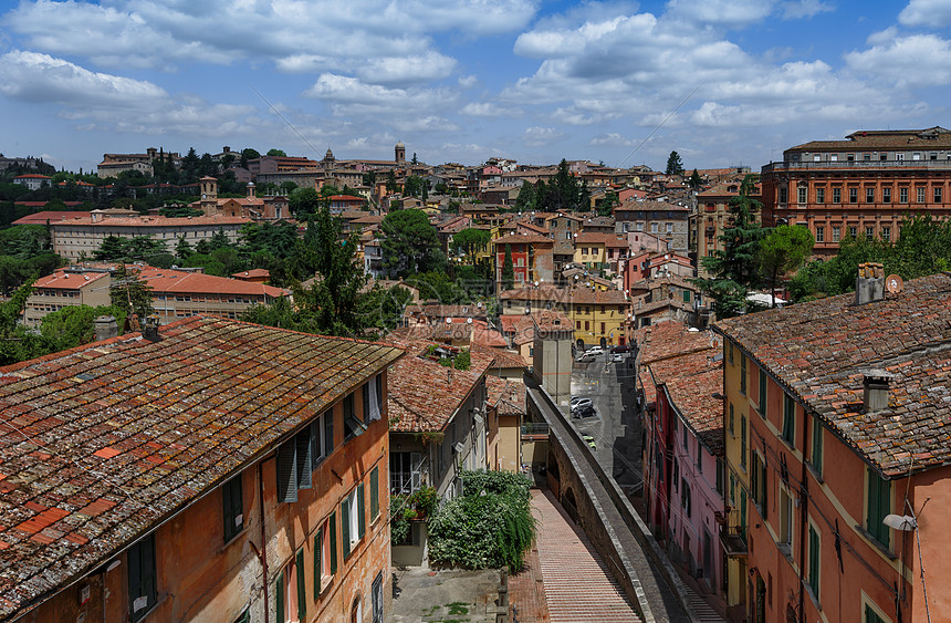 意大利著名旅游古城佩鲁贾风光图片