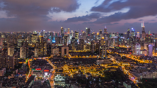 上海城市夜景图片