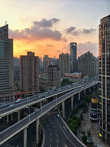 上海城市建筑风光大厦高清图片素材