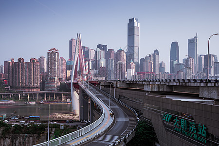 大剧院站解放碑全景背景