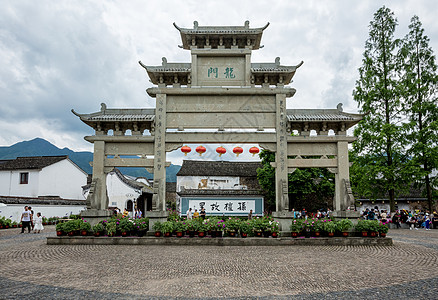 孙权故里龙门古镇高清图片