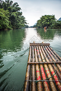 阳朔遇龙河风光遇龙河漂流背景