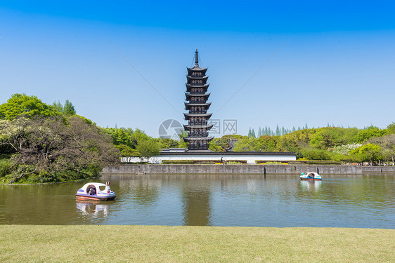 上海松江古典园林方塔园图片