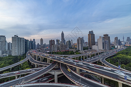 南北双阳台延安高架背景