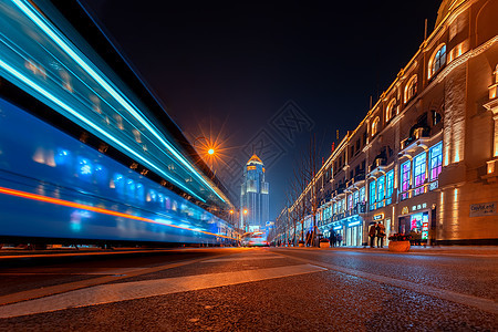 武汉城市夜景繁华高清图片素材