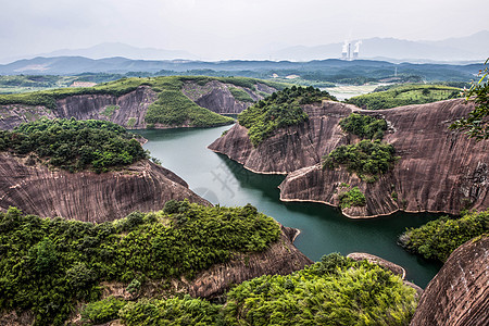 高椅岭风光登山水世界高清图片