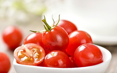 蕃茄新鲜吃蔬果高清图片