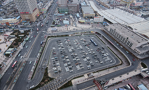 国庆汽车国庆的停车场背景