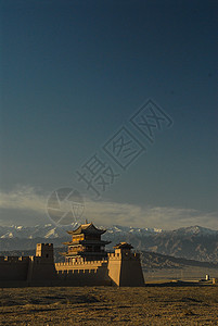 嘉峪关站甘肃嘉峪关背景