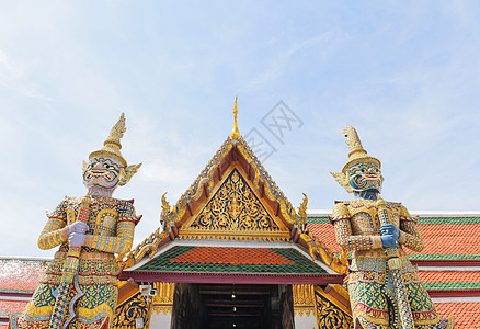 曼谷泰国泰国曼谷大皇宫背景