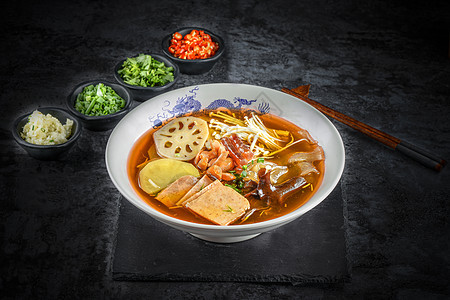 四川特色美味冒菜美食高清图片素材