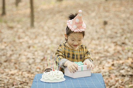 女孩过生日图片