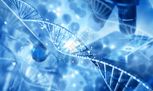 未来生物医学科技海报设计图片