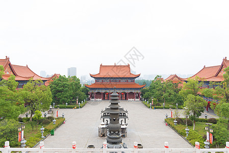 福塔安徽合肥开福禅寺背景