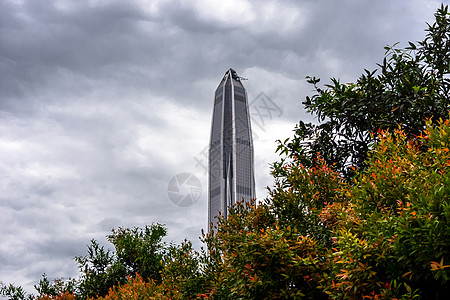 深圳平安深圳城市建筑风光背景