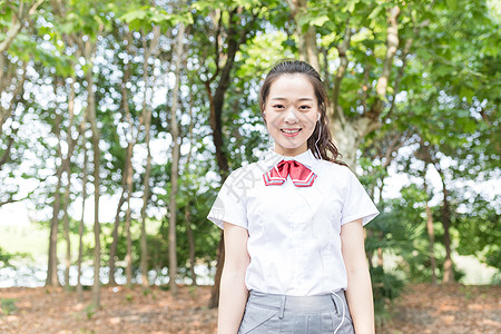 校园学院风少女小清新写真图片