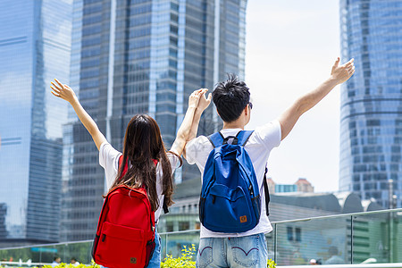 情侣旅游上海高清图片