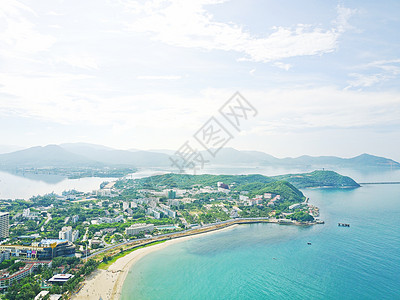 厦门海滩海南三亚背景