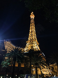 拉斯维加斯巴黎铁塔图片
