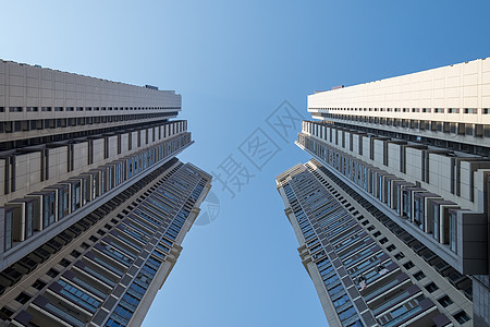 城市中的高楼大厦图片