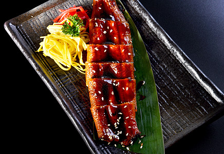 鳗鱼日式餐点鳗鱼高清图片