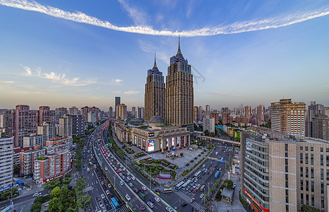 上海环球港城市建筑高清图片素材