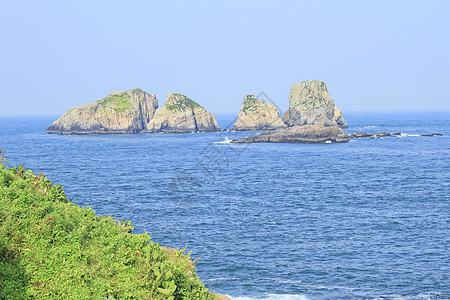 宁波海曙浙江宁波象山渔山列岛背景