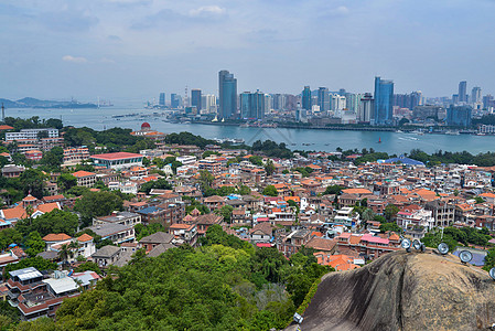 厦门鼓浪屿全景图片