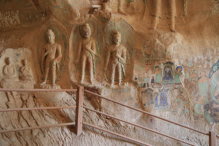 炳灵寺石窟炳灵寺石窟高清图片