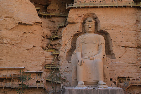 炳灵寺石窟炳灵寺石窟高清图片