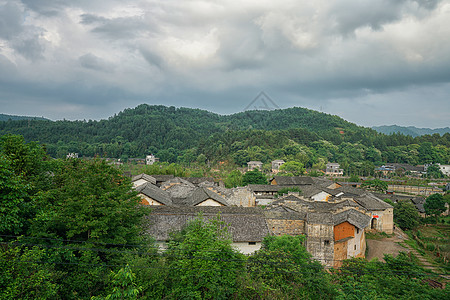 赣州客家龙南县客家围屋背景