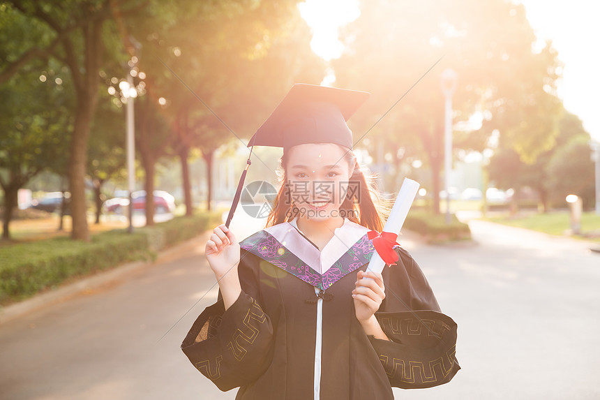 毕业季青春大学生图片