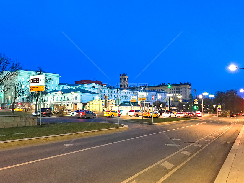 莫斯科街景图片