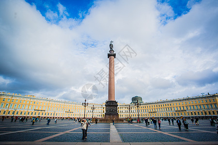 俄罗斯圣彼得堡冬宫广场图片