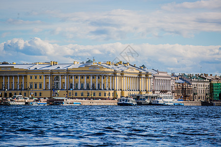 特色建筑素材俄罗斯圣彼得堡建筑背景