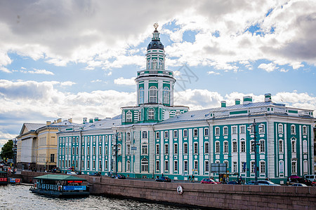 莫斯科地标俄罗斯圣彼得堡冬宫背景