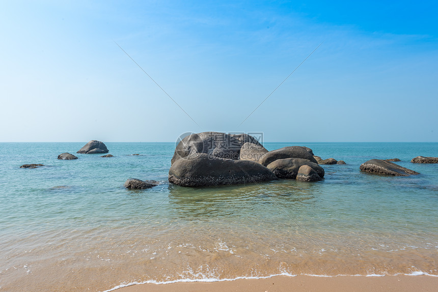 海南三亚海滨风光图片