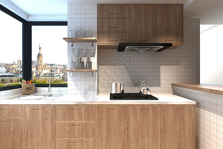 简单厨房厨房空间设计设计图片