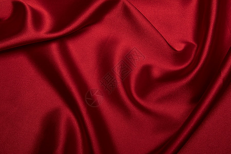 红窗帘红色丝绸背景素材背景