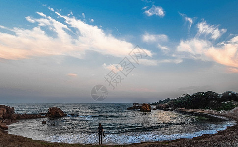 仙境海岸仙境背景