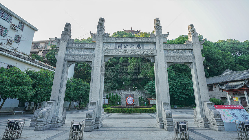 江西渼陂古村风景风光图片