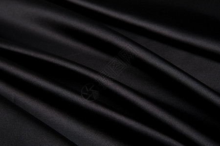 黑色丝绸背景素材图片