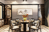 中式餐厅空间图片