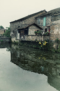 江西渼陂古村风景风光高清图片